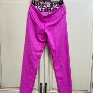 Iviva by Lululemon Girls Size 12 Pink Athletic Leggings Discontinued